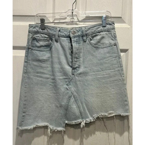 We the Free by Free People‎ Going Rogue Patched Mini Skirt in Tidal Wave 28 - Picture 1 of 7